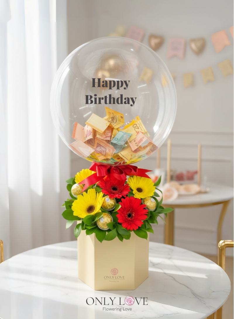 HAB27 Hot Air Balloon Bloom Box