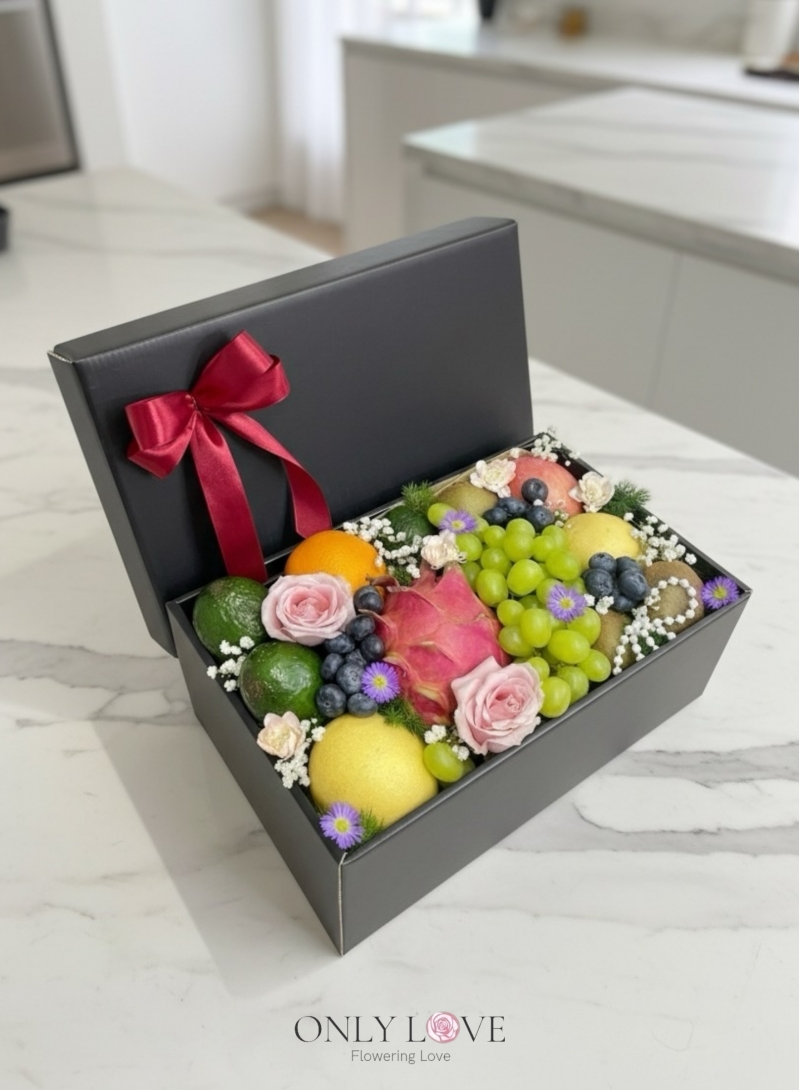 LB16 Flowers & Fruits Gift Box