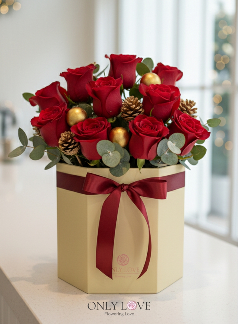 CM002 Rose Flower Bloom Box