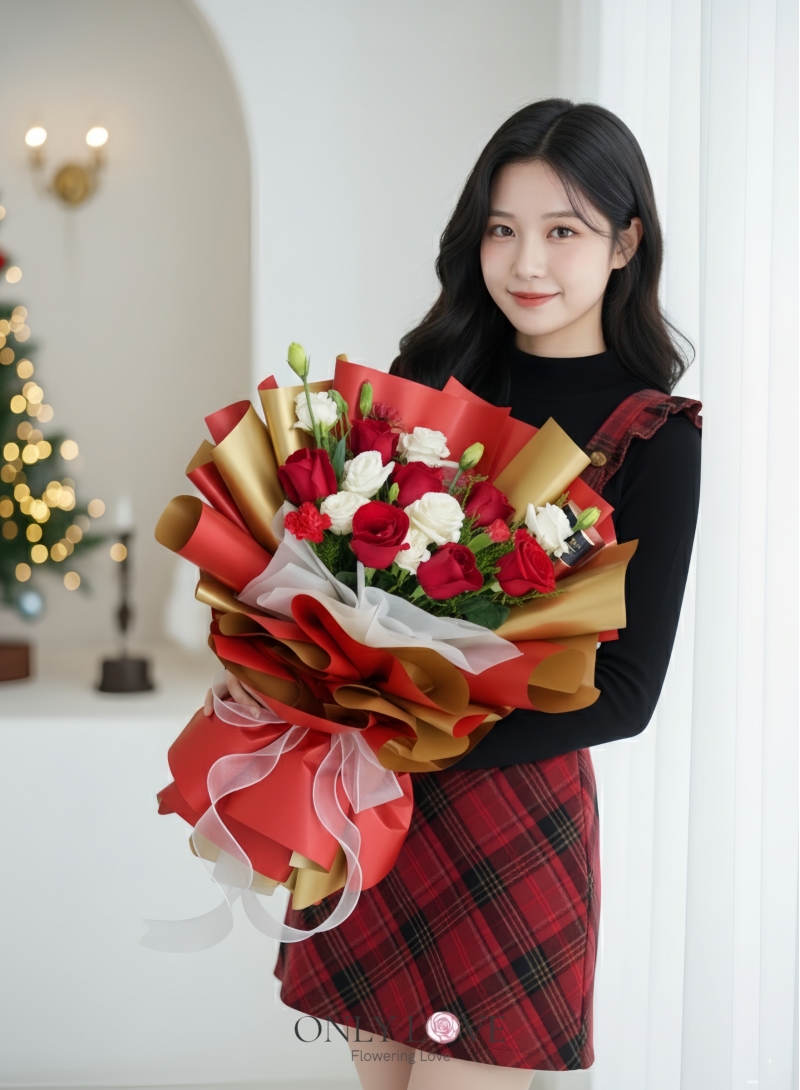 CM008 Rose Flower Bouquet