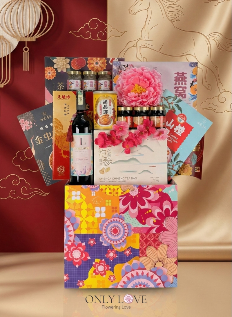 HYNC007 Fortune Rides the Wind CNY Hamper