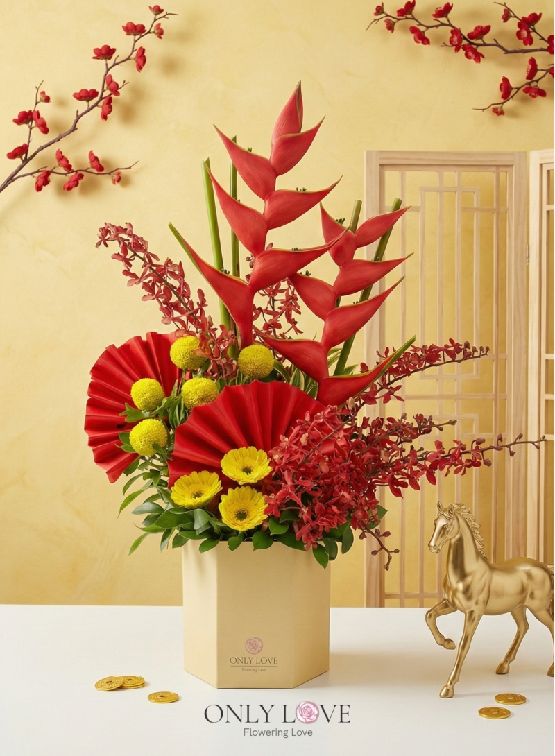 CNF018 Fortune Wealth Flowers