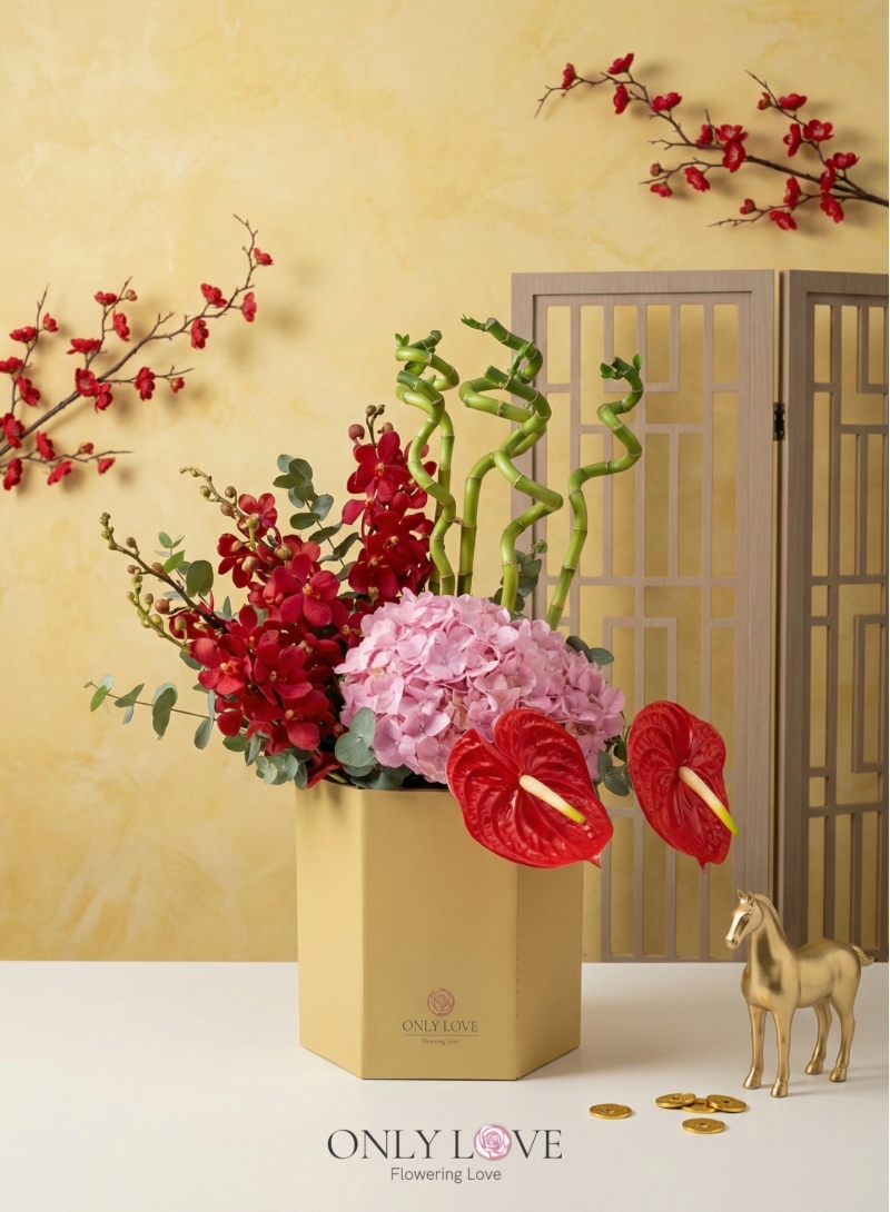 CNF007 Fortune Wealth Flowers