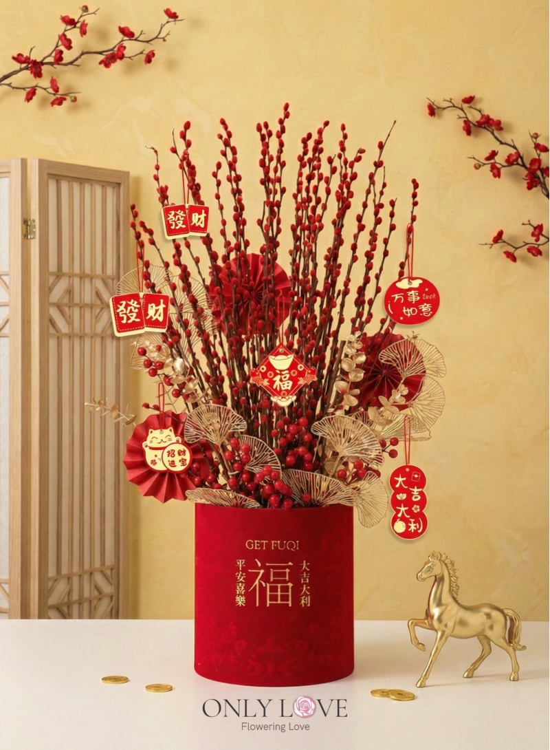 CNF034 Fortune Wealth Flowers