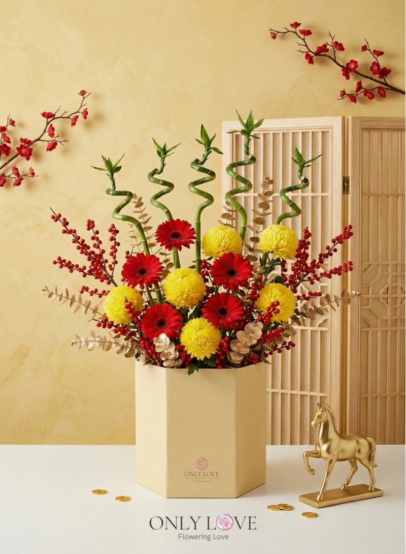 CNF035 Fortune Wealth Flowers