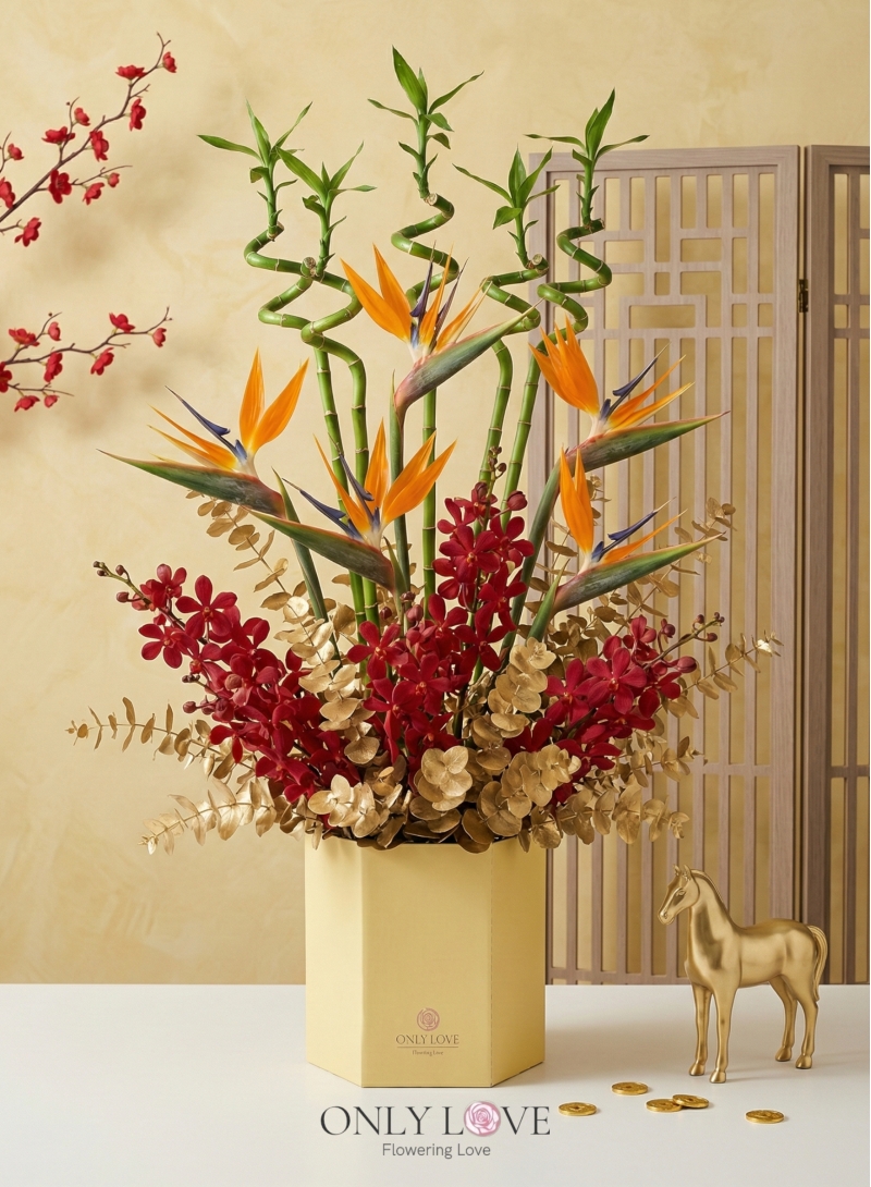 CNF036 Fortune Wealth Flowers