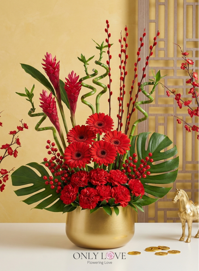 CNF040 Fortune Wealth Flowers