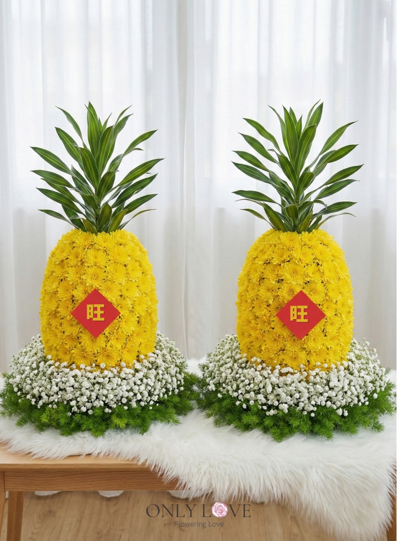 HYNC005 Golden Prosperity Pineapple