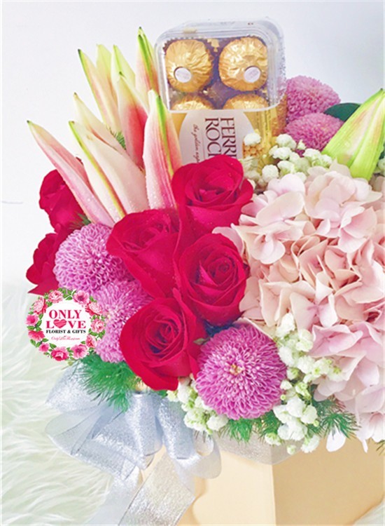 BB003 Flower Bloom Box | Mother's day flower delivery to ...