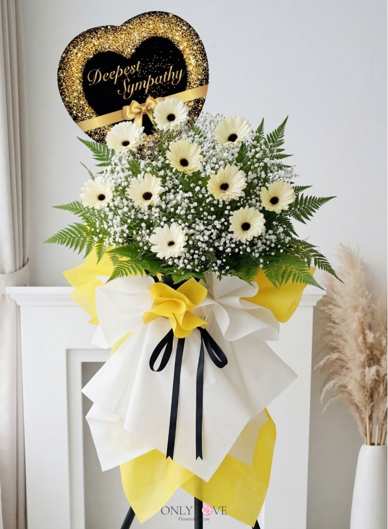 C111 Condolence Wooden Stand