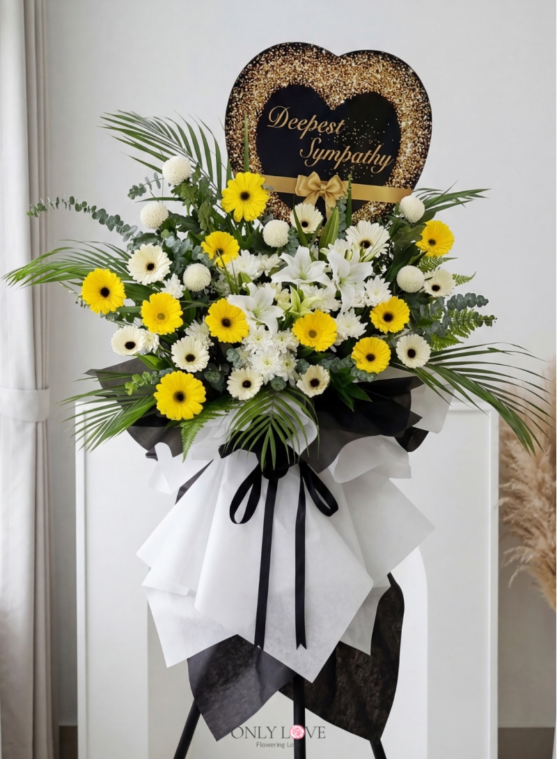 C95 Sympathy Flower Stand (5.5' H)