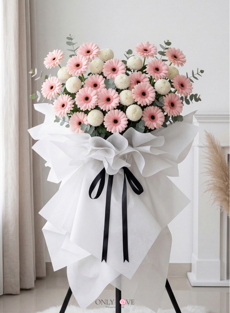 C170 Sympathy Flowers Stand