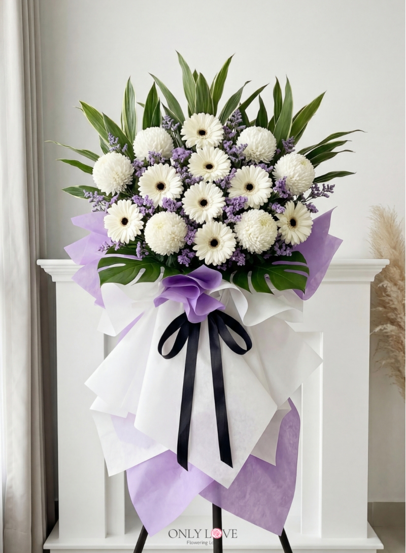 C77 Condolence Flower Stand