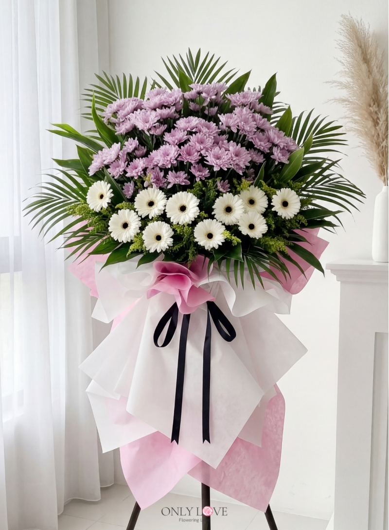 C172 Sympathy Flowers Stand