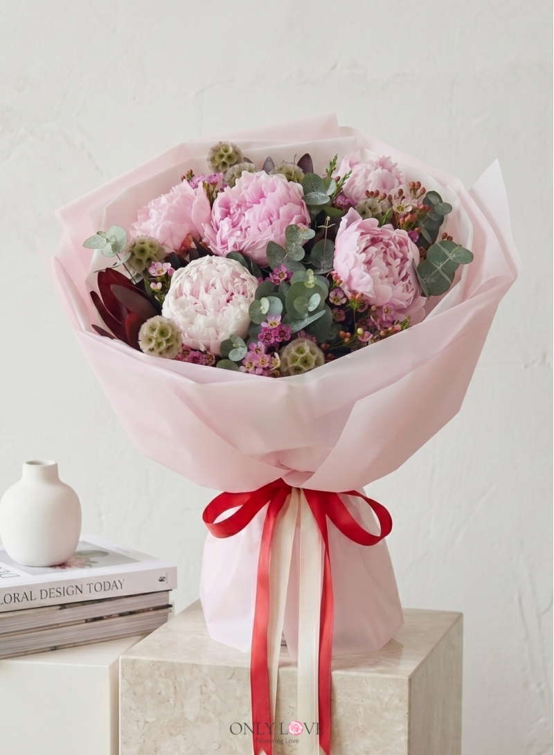 PE02 Peonies Bouquet