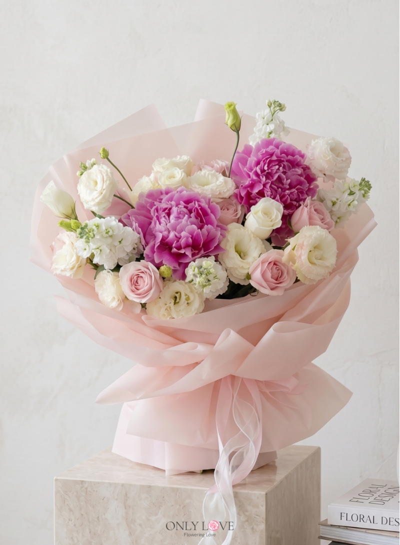 PE01 Peonies Bouquet