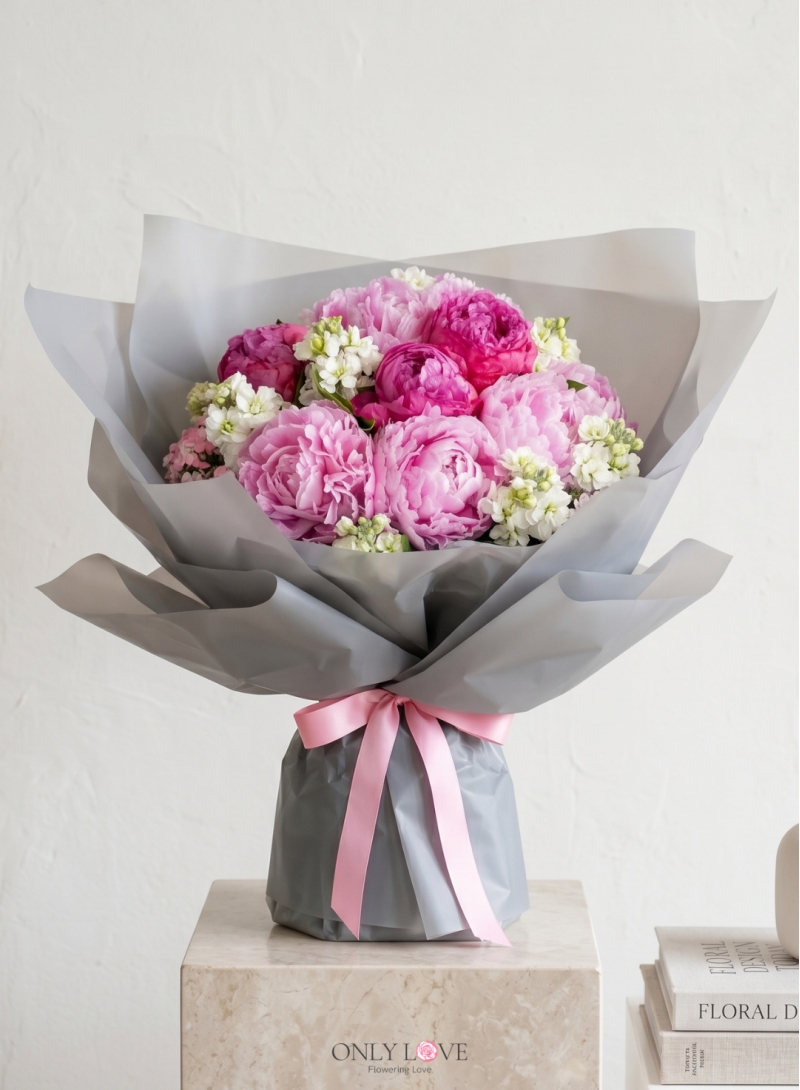 PE03 Peonies Bouquet