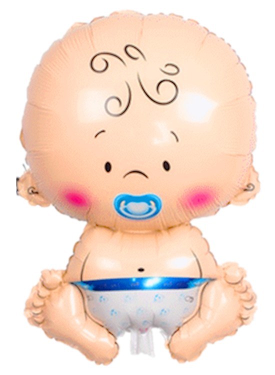 FB43 Cute Baby Boy Girl Foil Balloon