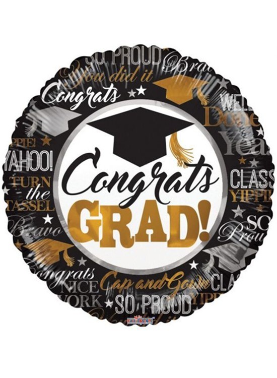 FB45 Congrats Grad Balloon