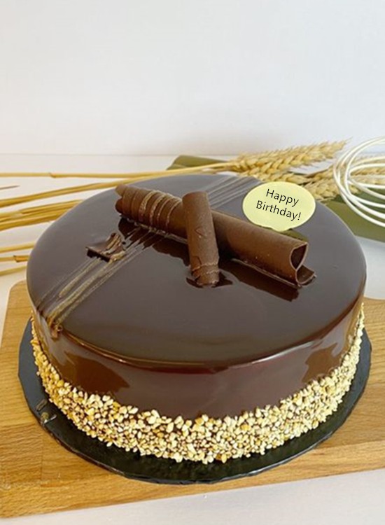 D06 Chocolate Hazelnut Cake 8"