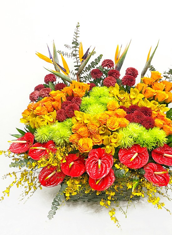 B40 Flower Basket