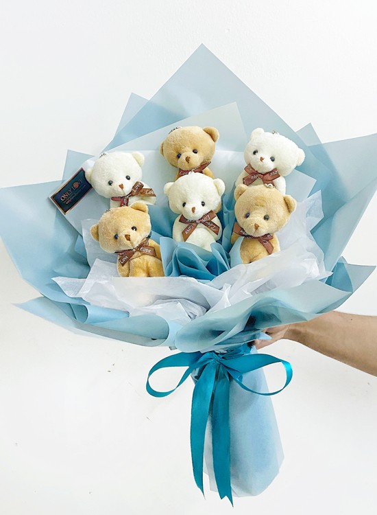 H06 Teddy Bear Bouquet