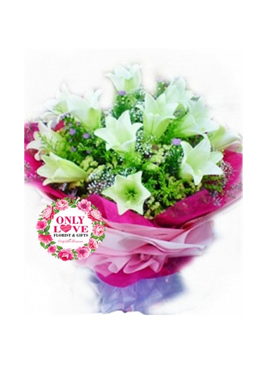 A04 Lilies Bouquet