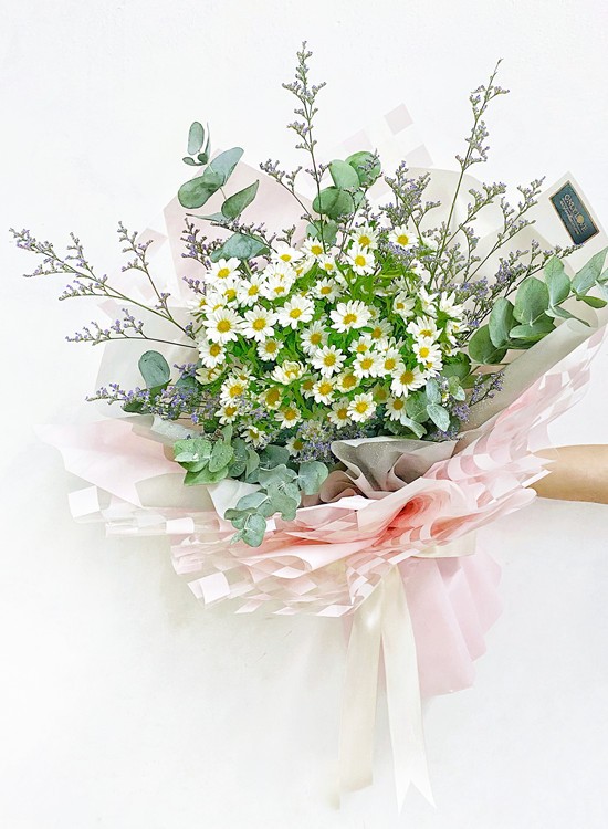 H04 (Happy Flower) Hana White Daisy