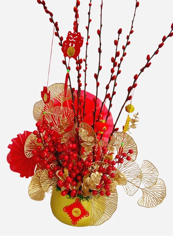 CNF002 Artificial CNY Flowers