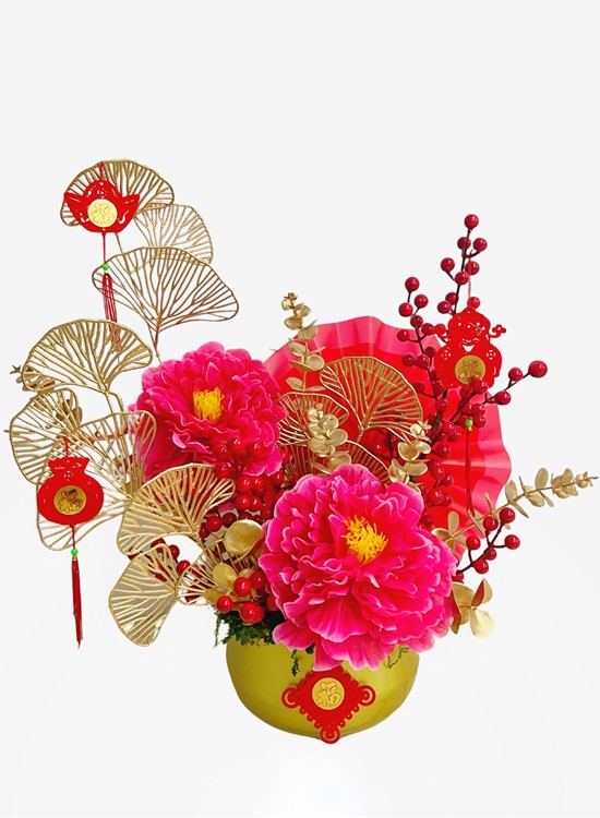 CNF003 Artificial CNY Flowers