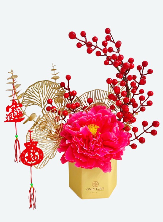 CNF005 Artificial CNY Flowers