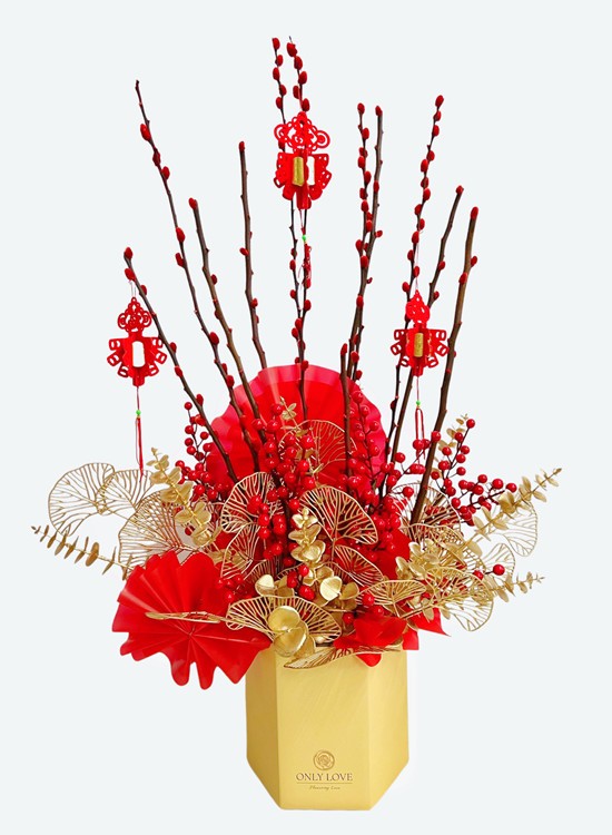 CNF006 Artificial CNY Flowers