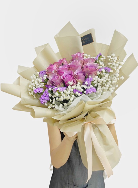L150 Korean Style Rose Bouquet