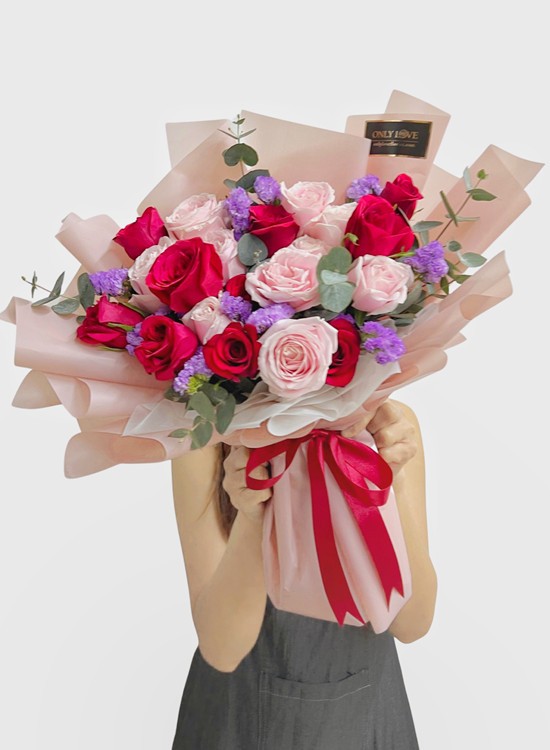 L169 Korean Style Rose Bouquet