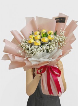 Korean Style Rose Bouquet (Medium)