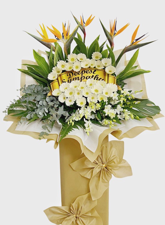 C133 Condolence Flower Box