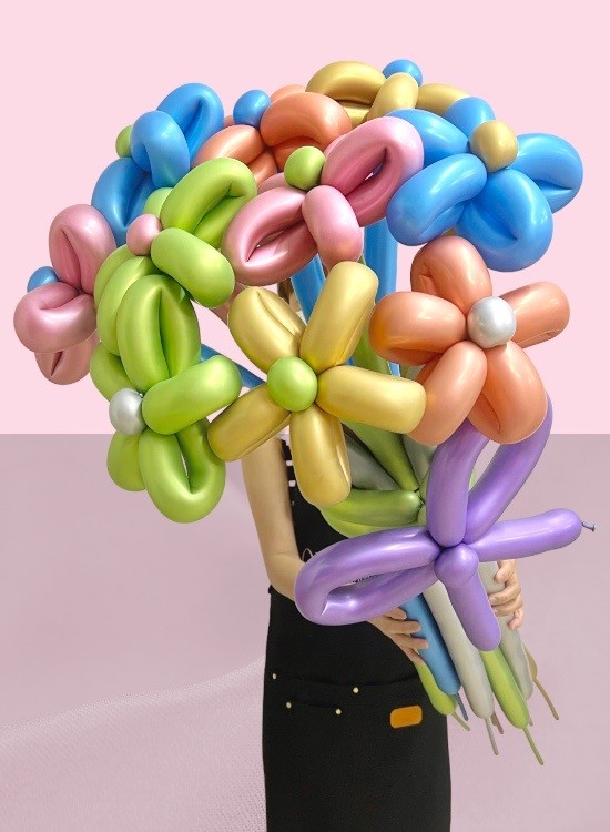 FB54 Reflex Balloon Flowers