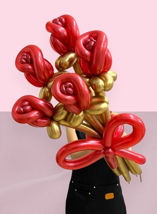 FB56 Rose Balloon Flowers