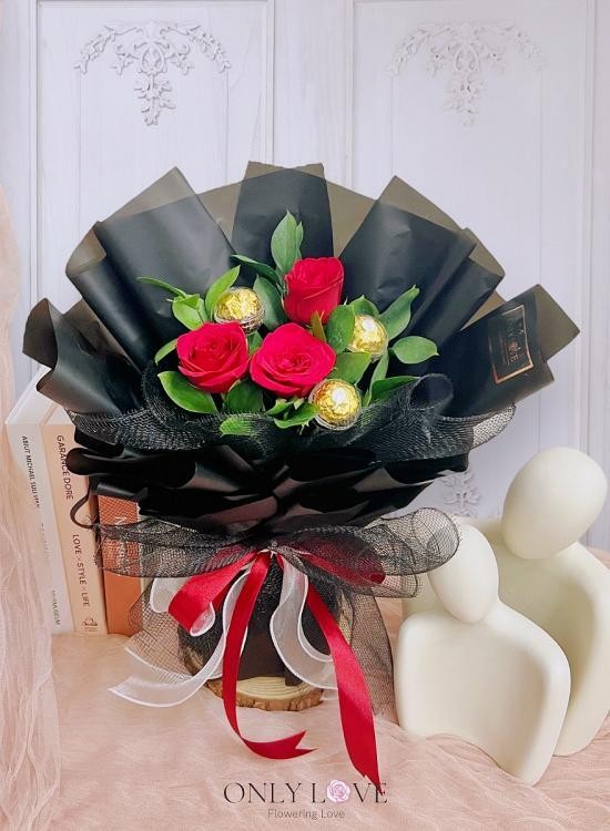 L75 Korean Style Rose Bouquet