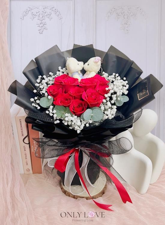 L100 Korean Style Rose Bouquet