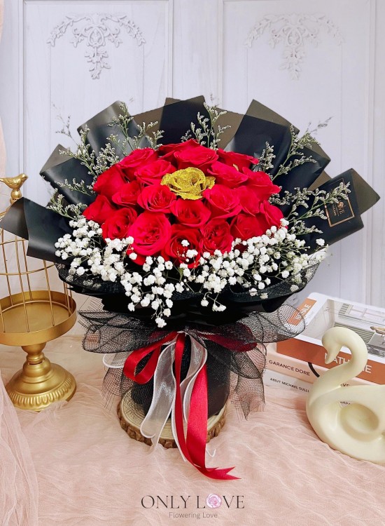L15 Korean Style Rose Bouquet