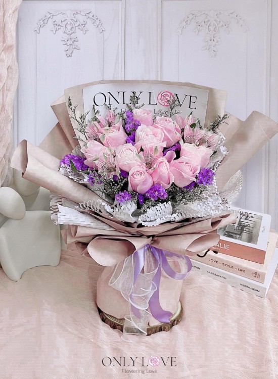L119 Korean Style Rose Bouquet