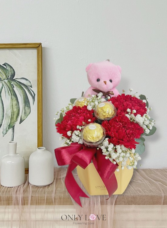 MD059 Carnation Bloom Box