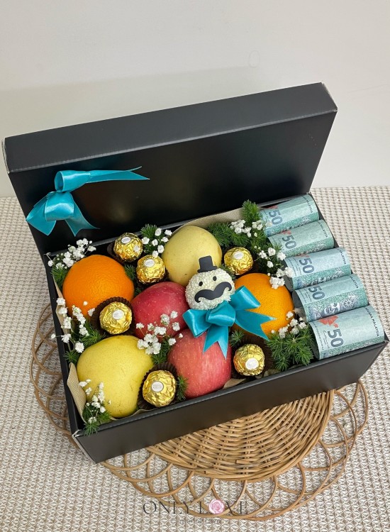 LB01 Money & Fruits Gift Box