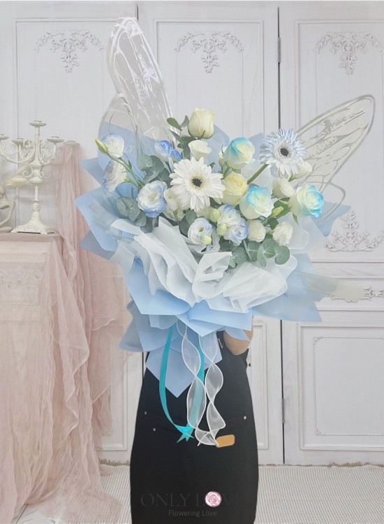 KS006 Korean Style Butterfly Bouquet