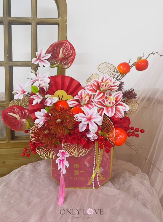 CNF003 Artificial CNY Flowers