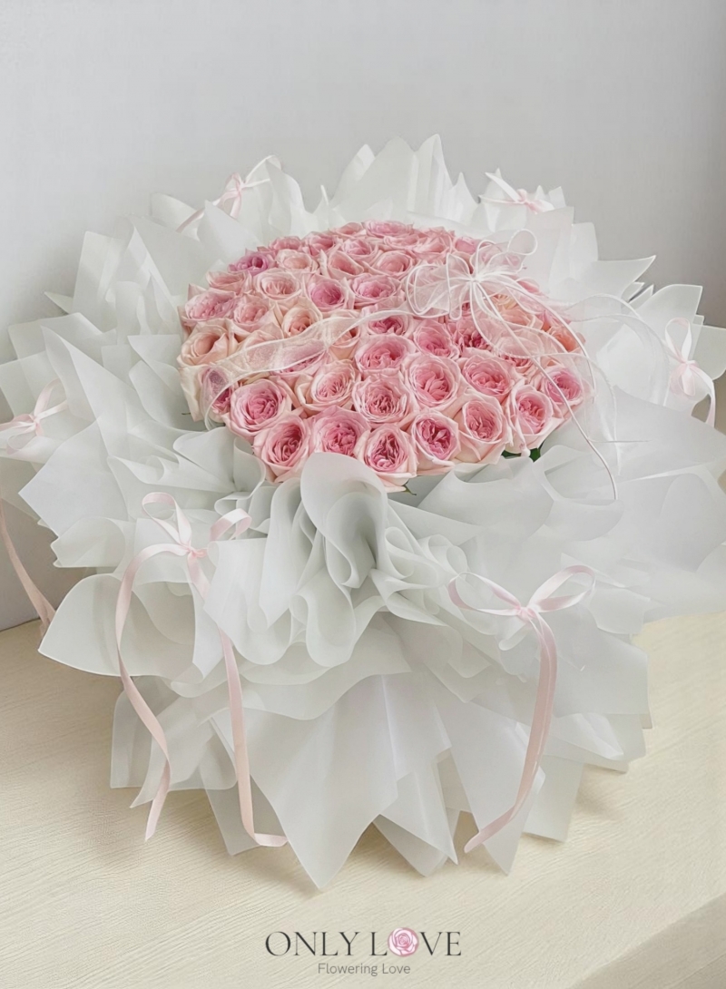 KS021 Imported O'Hara Rose Luxury Bouquet