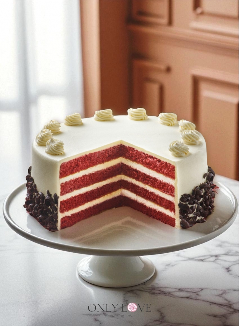 The Red Velvet Cake