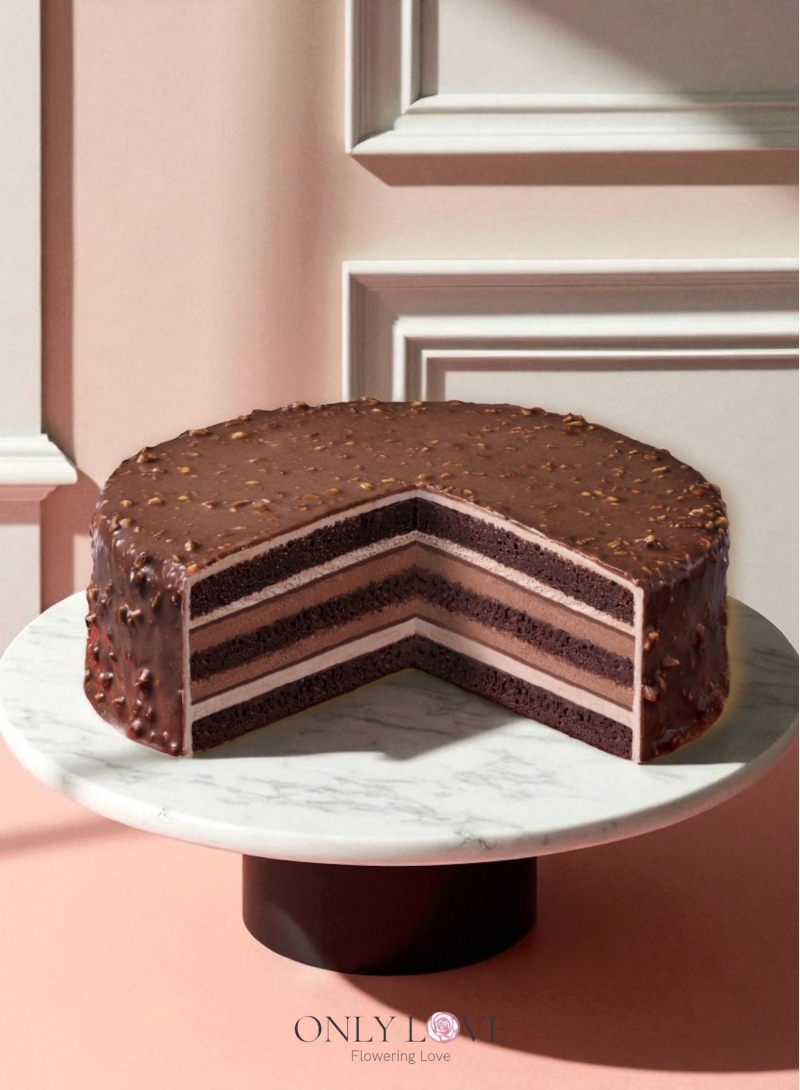 SRC19 Hazelnut Chocolate Cake