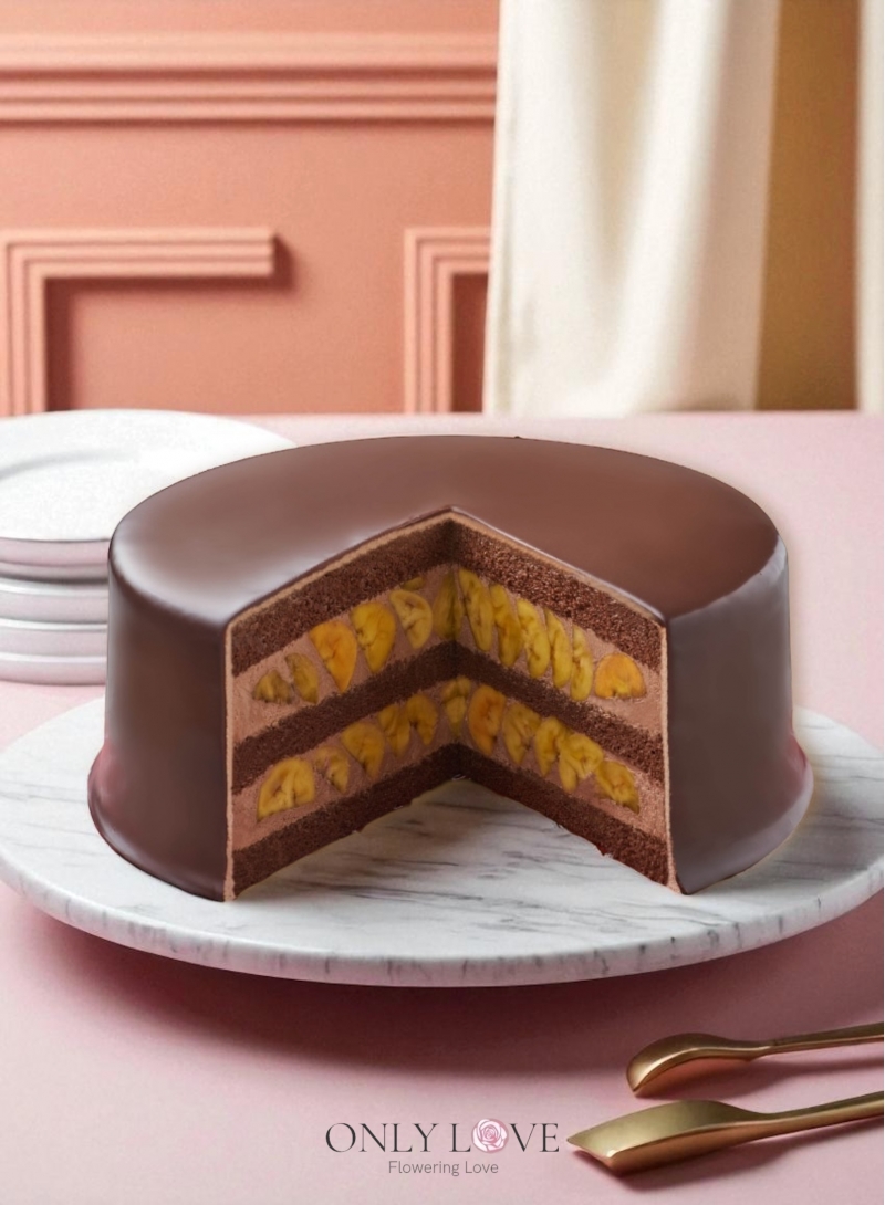 SRC10 Chocolate Banana Cake